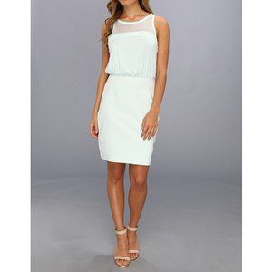BCBGeneration Mink Mesh Dress